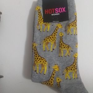 Hot sox giraffe socks